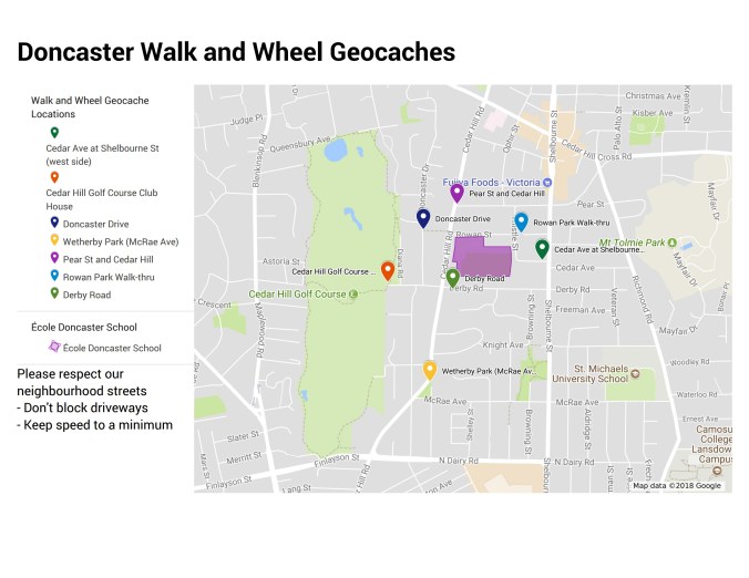 WalkWheelDoncasterGeocacheMap